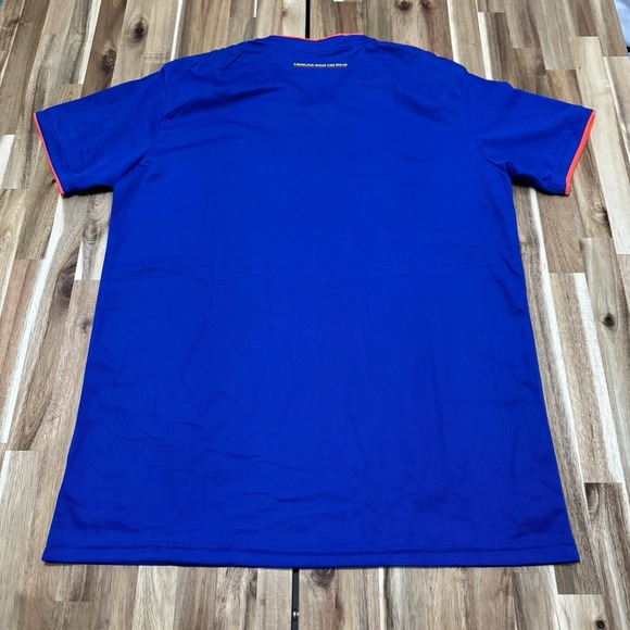 Columbia Soccer Jersey Mens‎ XL Blue Adidas 2018 World Cup Away Kit Football - Picture 5 of 10